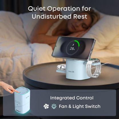 🔥3-in-1 Foldable Magnetic Wireless Charging Station for apple watch/airpods/iPhone/Samsung
