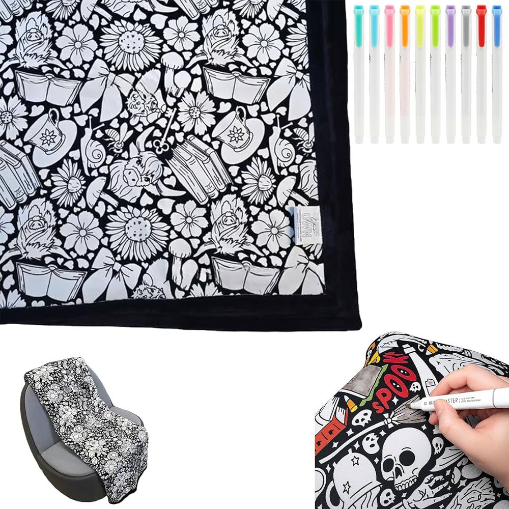 DIY Coloring Blanket